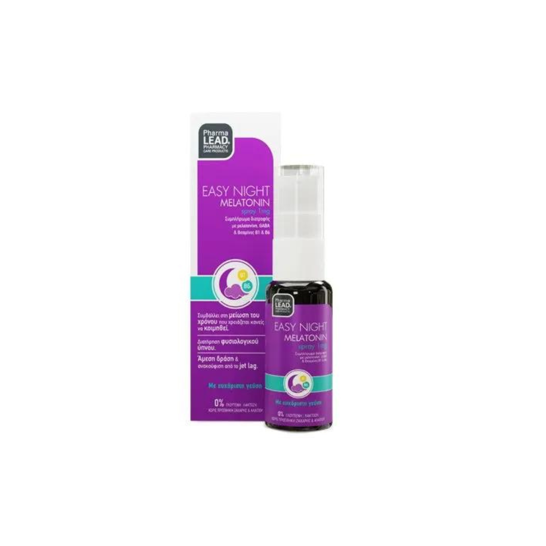 Pharmalead Easy Night Melatonin Spray Μελατονίνη με Βιταμίνες B6 & B1, 20ml